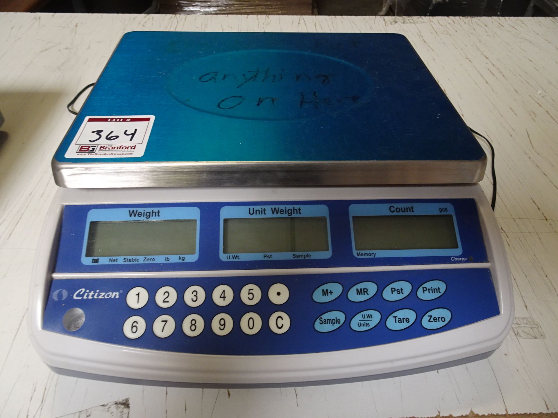 Citizen Model CKG-30 Weight/Counting Scale