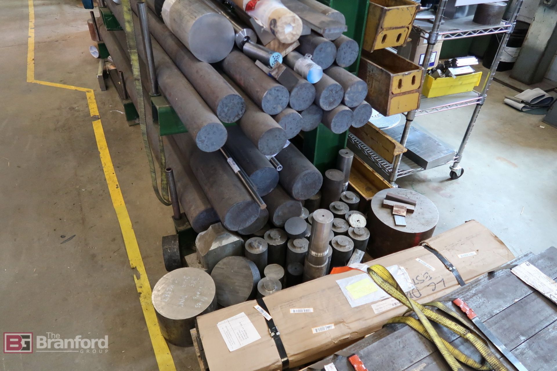 Large Lot Of Steel Stock - Image 2 of 27