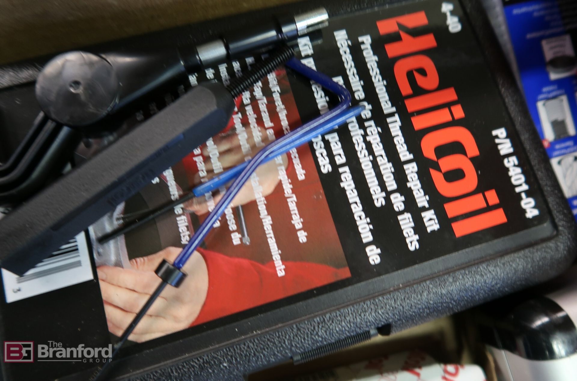 Box w/ Helicoil Thread Repair Kit, Hanson Extractor & Drill Sets, Helicoils - Image 4 of 4