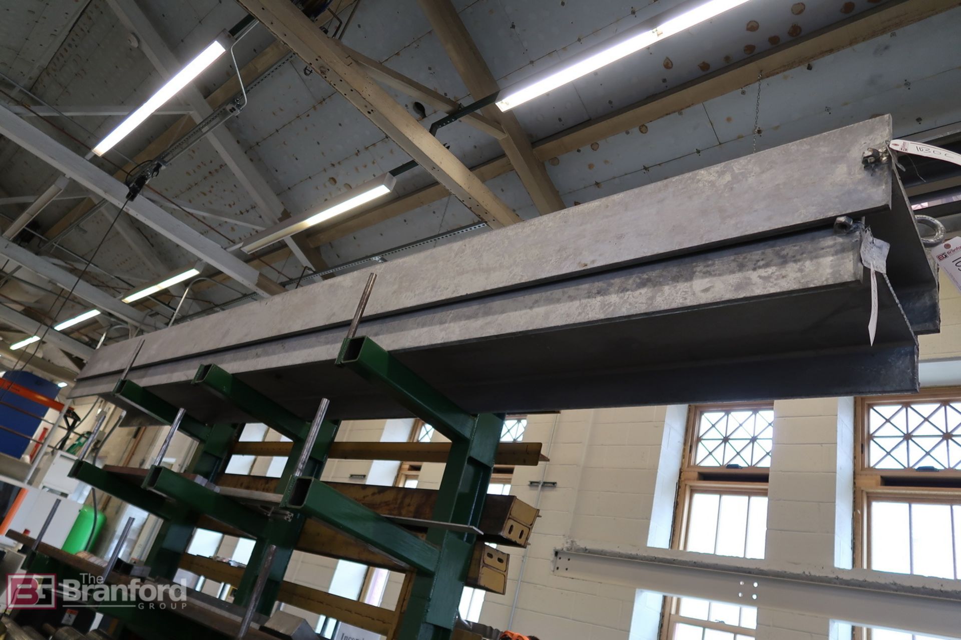 Silver I-Beams on Top of Cantilever Rack - Image 3 of 4