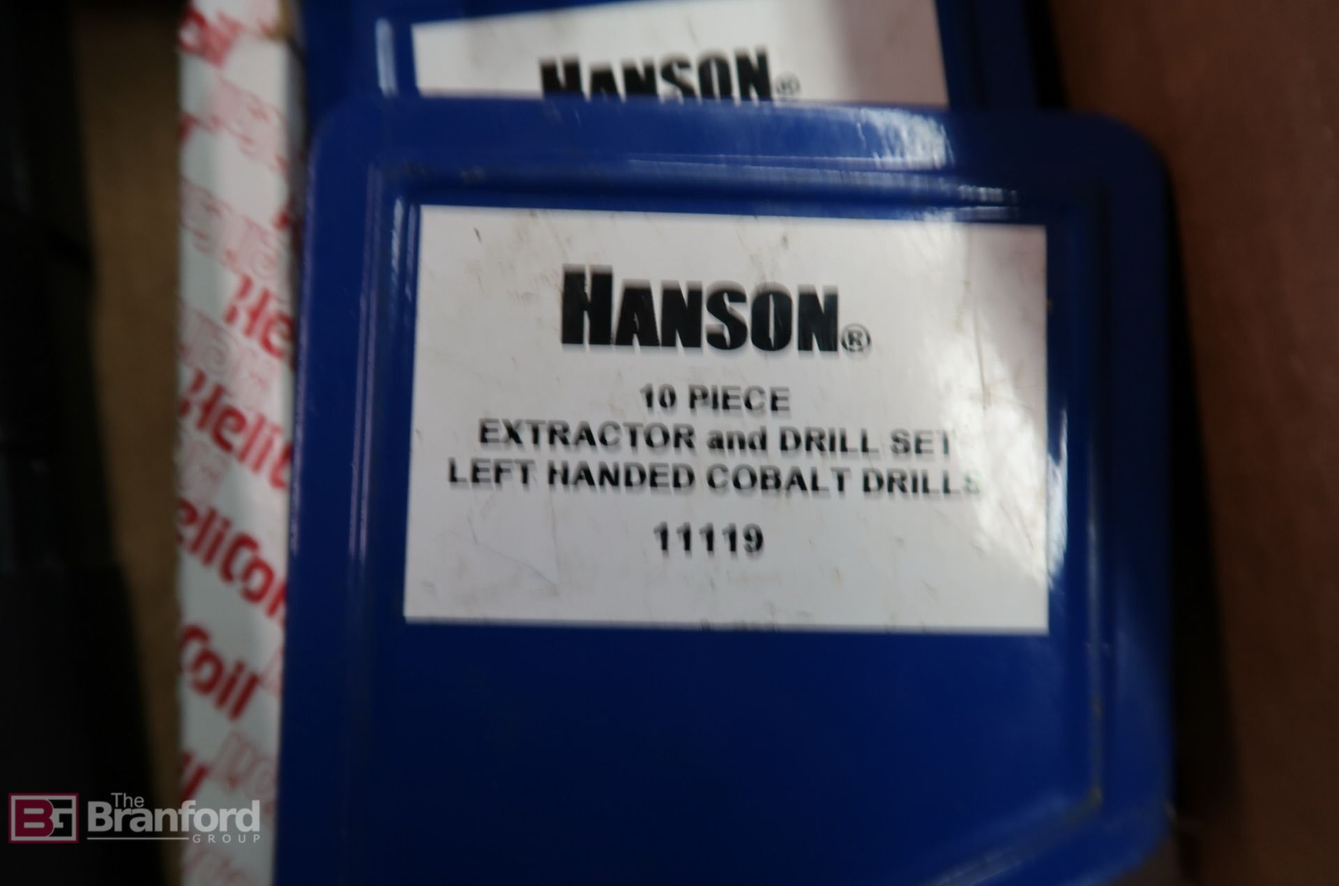 Box w/ Helicoil Thread Repair Kit, Hanson Extractor & Drill Sets, Helicoils - Image 3 of 4