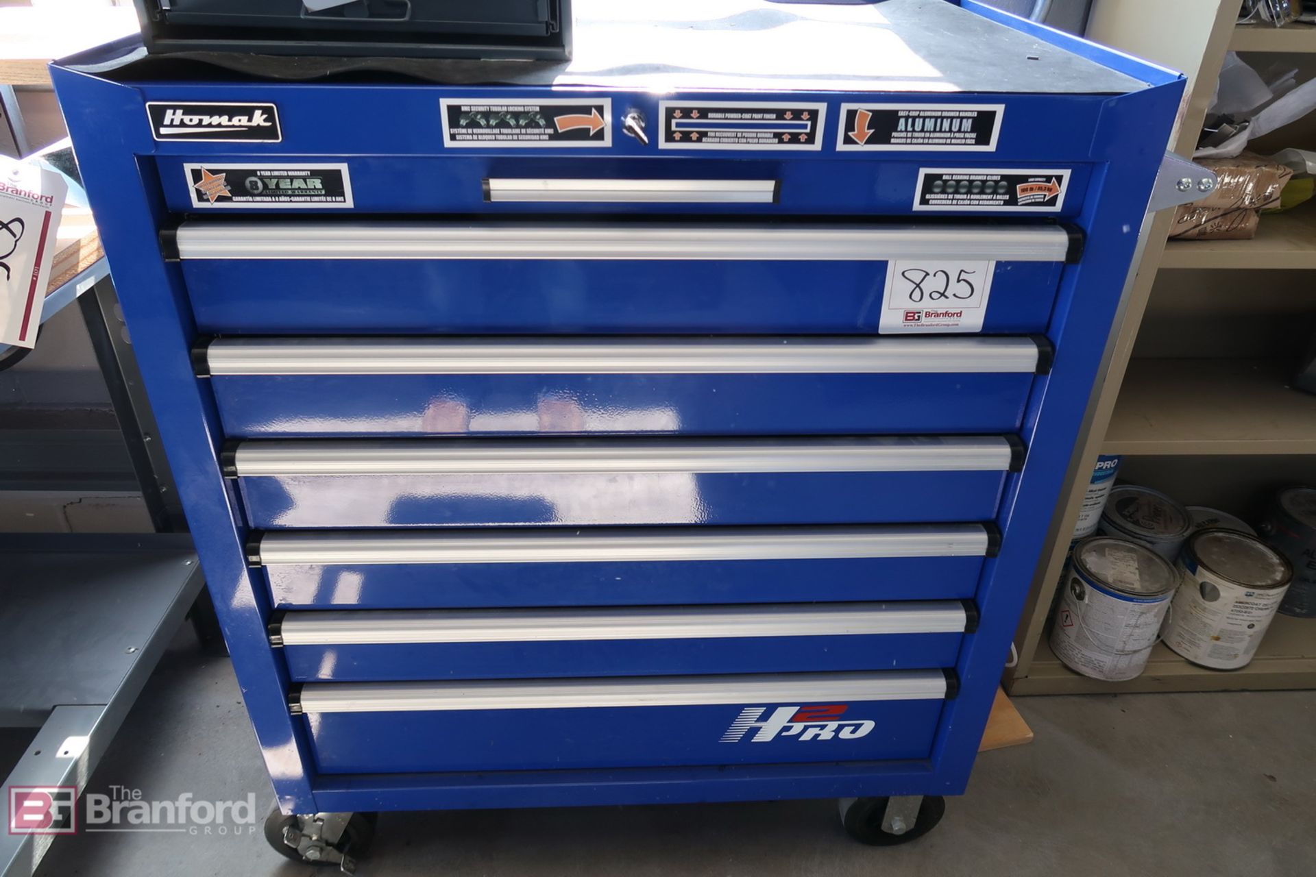 2019 Homak 6-Drawer Tool Chest, Model BL04036061 W/ Content
