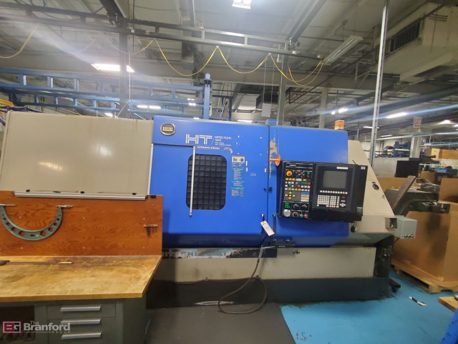 Hitachi Seiki Model HT50G CNC Turning Center