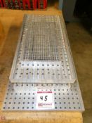 (5) Aluminum Mill Mounting Plates