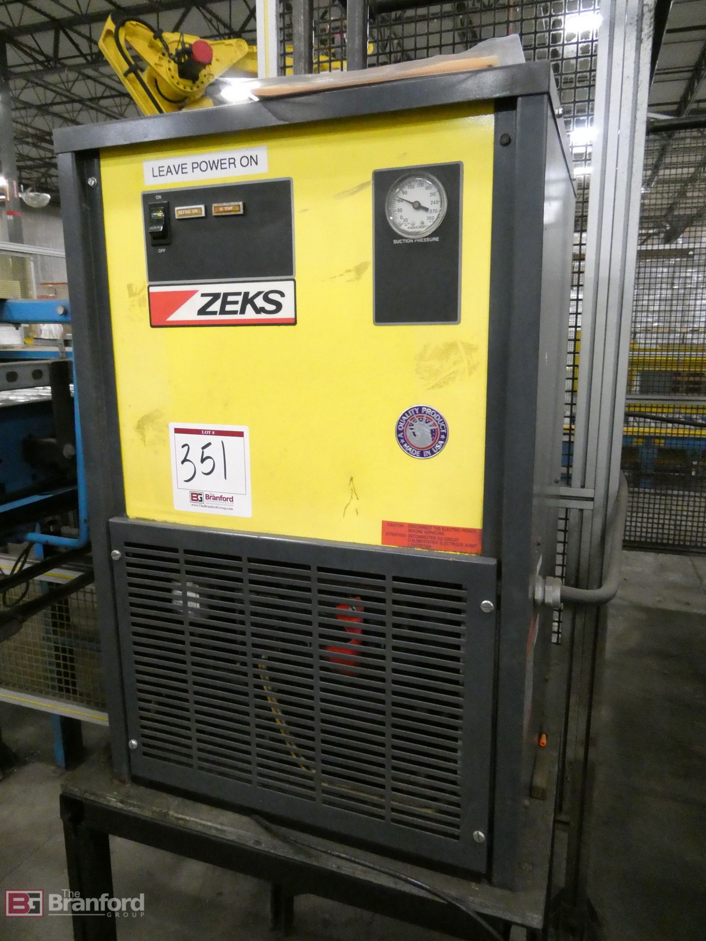 Zek Model 100HSBA100, Air Dryer
