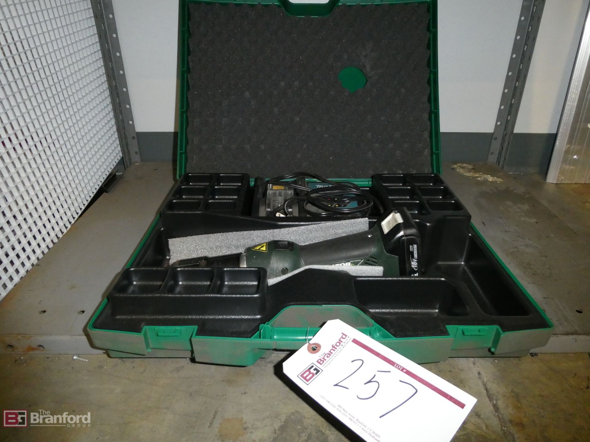 Makita/Greenlee Model Gator, 18V In-Line Cutter Kit