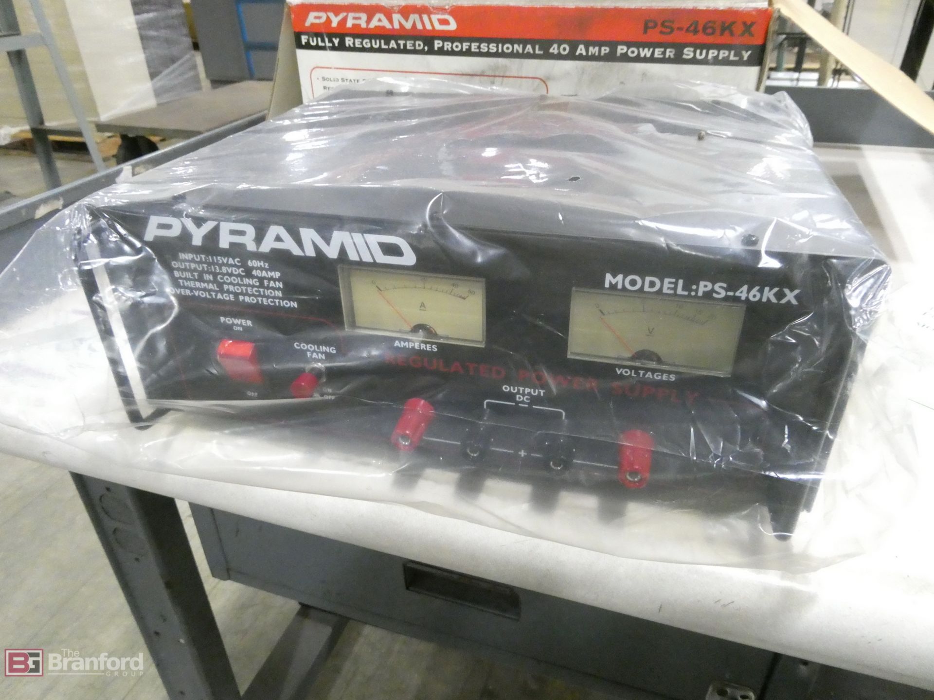 Pyramid Model PS46KX, Regulated 40Amp DC Power Supply (New) - Image 2 of 2