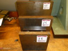 (3) Steel Angle Plates