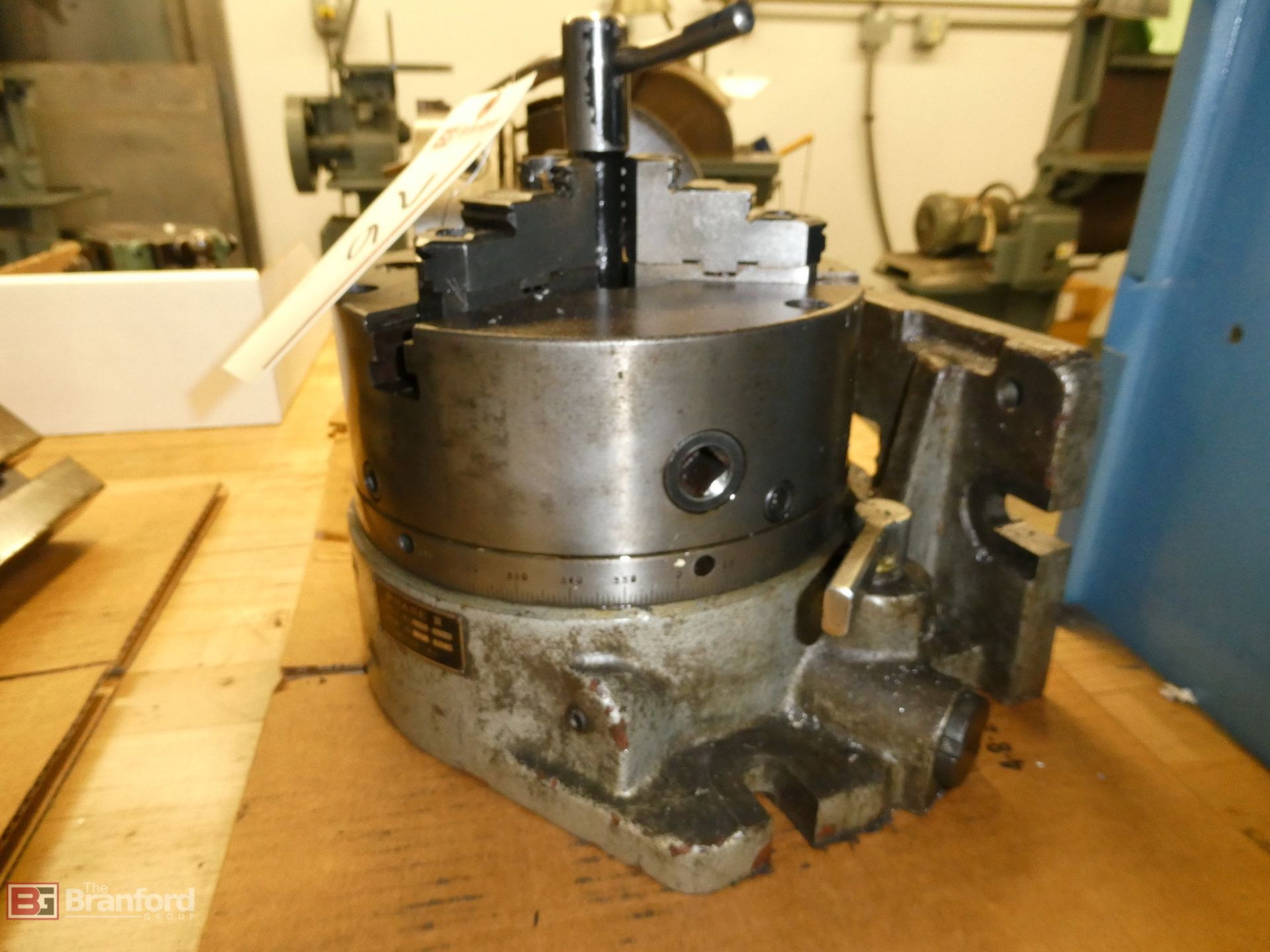 9" Rotary Table w/ 9" 3-Jaw Chuck - Image 2 of 2