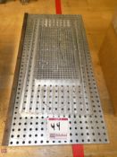 (3) Aluminum Mill Mounting Plates