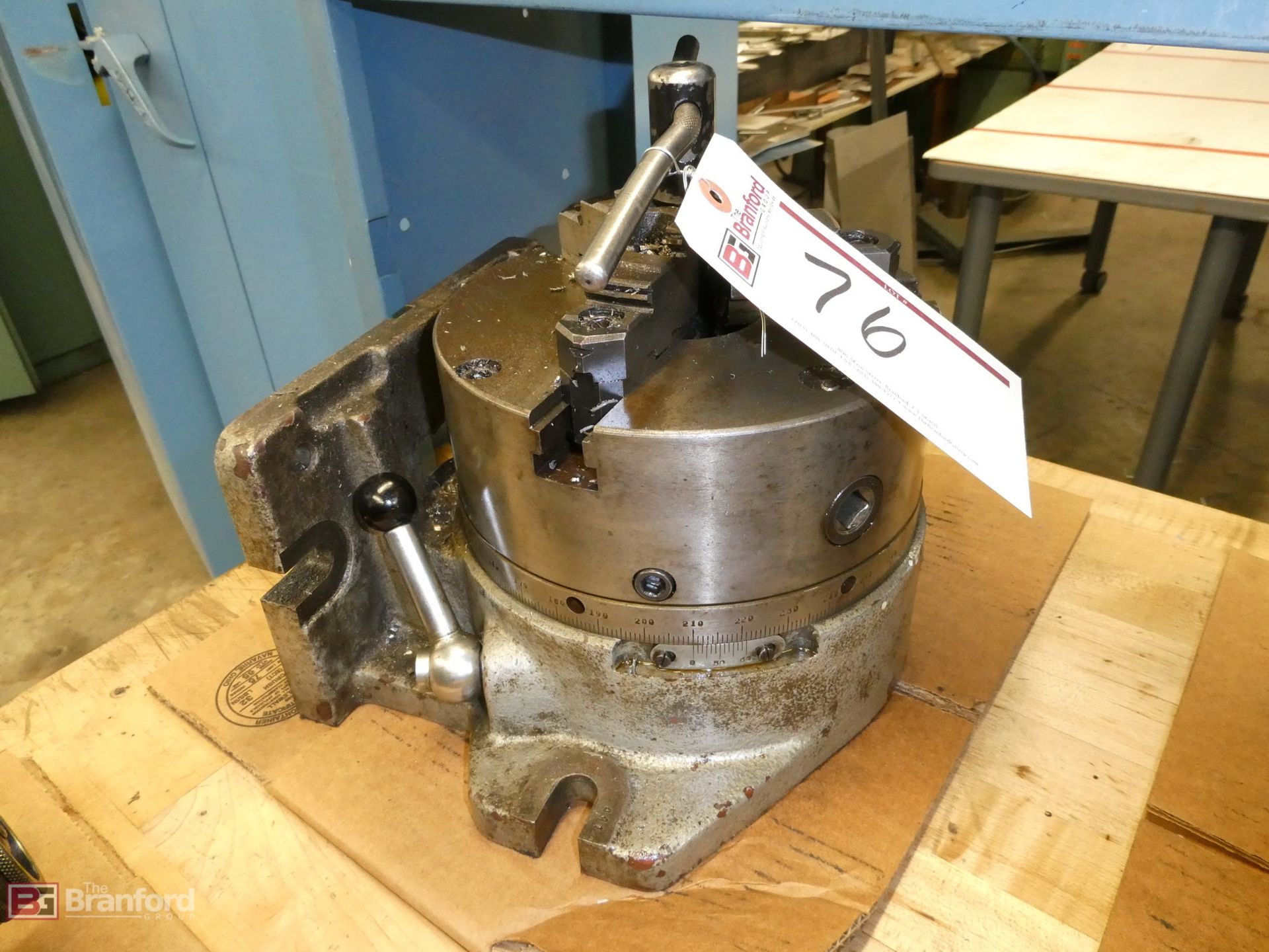 9" Rotary Table w/ 9" 3-Jaw Chuck