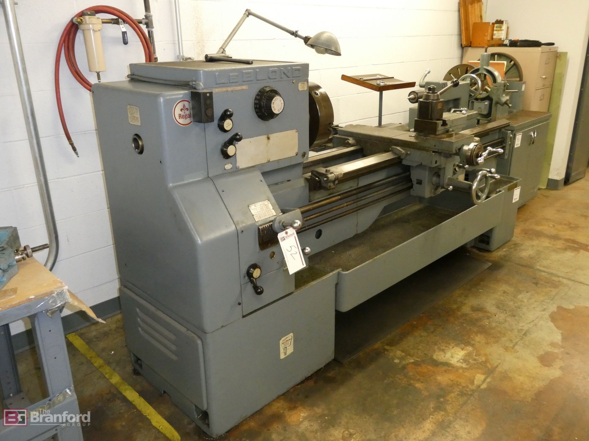 LeBlond Regal Sliding Bed Gap Lathe - Image 2 of 8