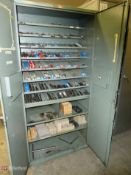 2-Door Cabinet w/ Contents