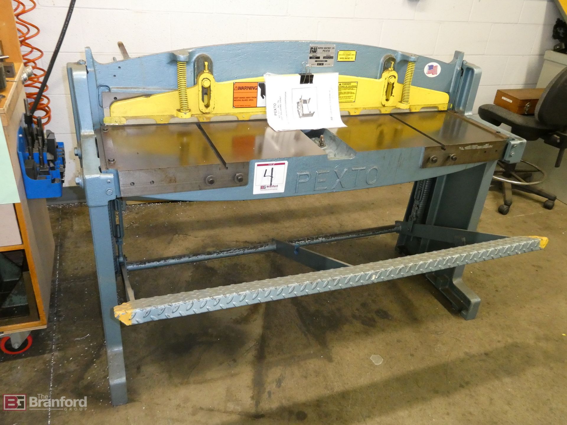 Pexto Model 152K Foot Squaring Shear