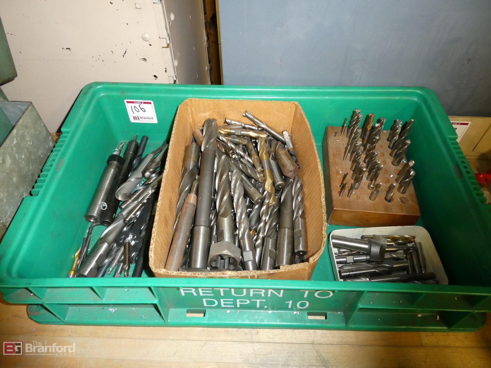 Lot of End Mills Assorted Types & Sizes