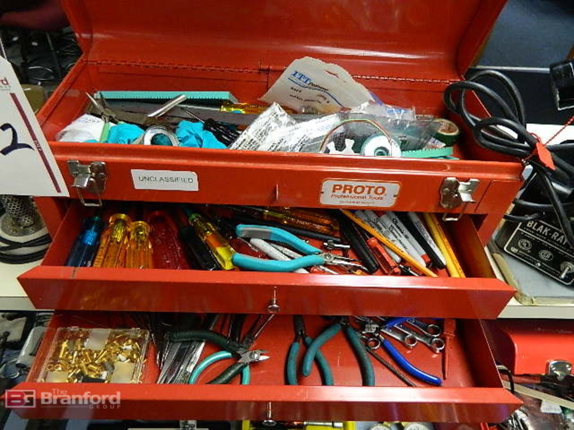 Tool Lot. Assorted Tools, Proto Tool Box - Image 5 of 7