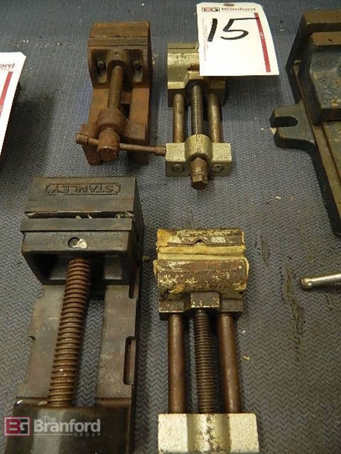 Lot. (4) Small Vises