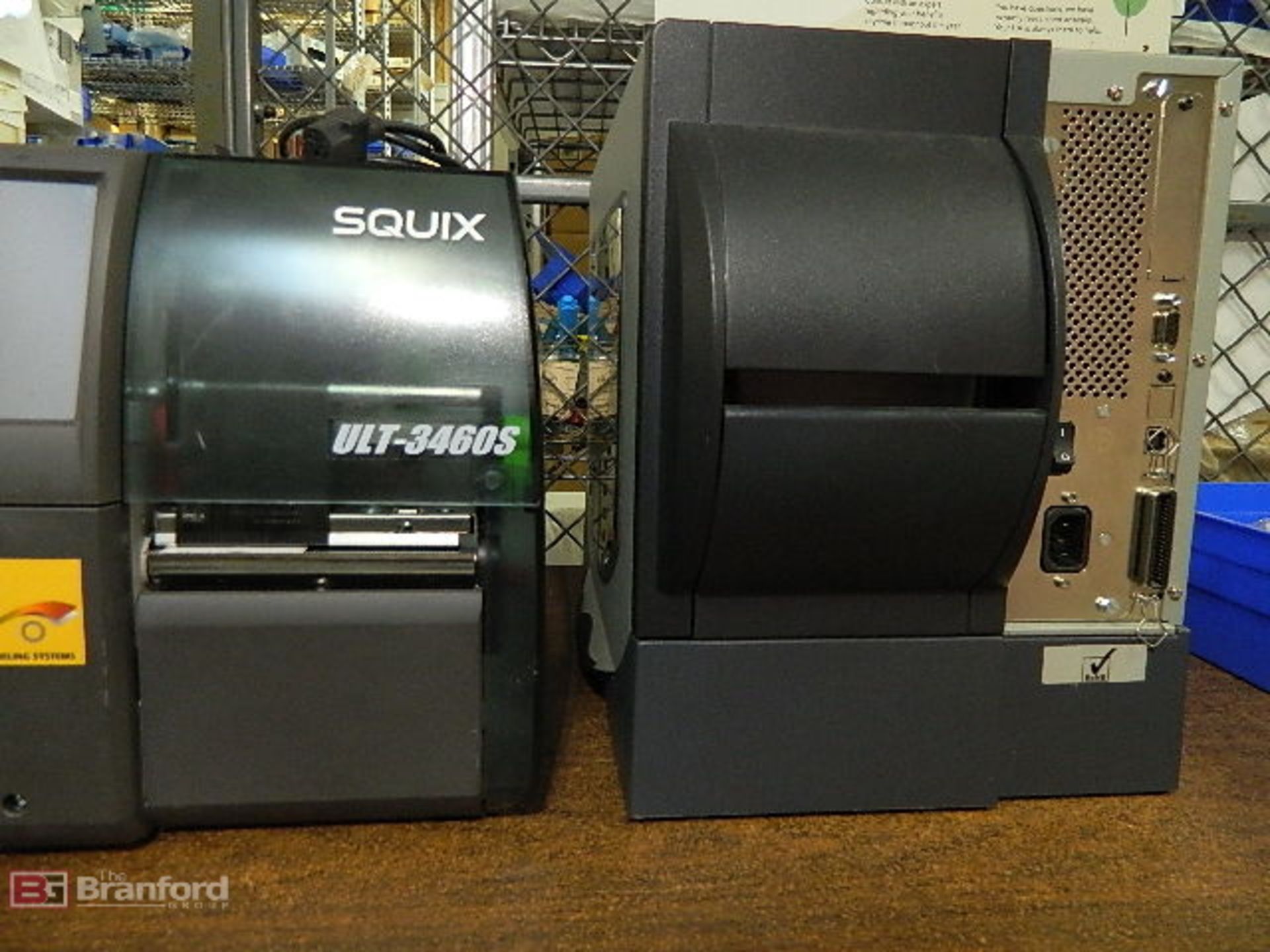 (2) Label Printers Zebra ZM400, SQUIX ULT-3460S - Image 2 of 3