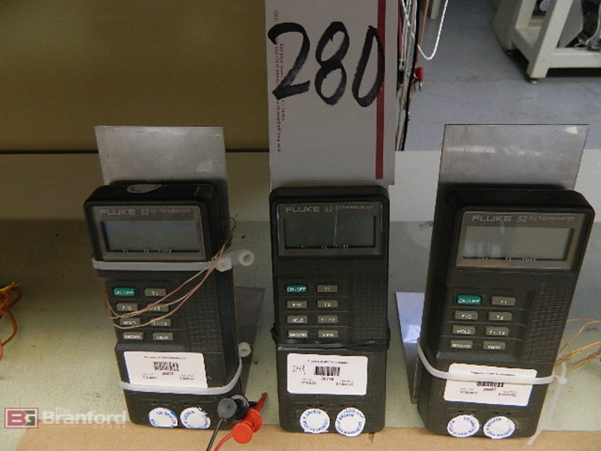 Lot. (3) Fluke 52 Thermometer