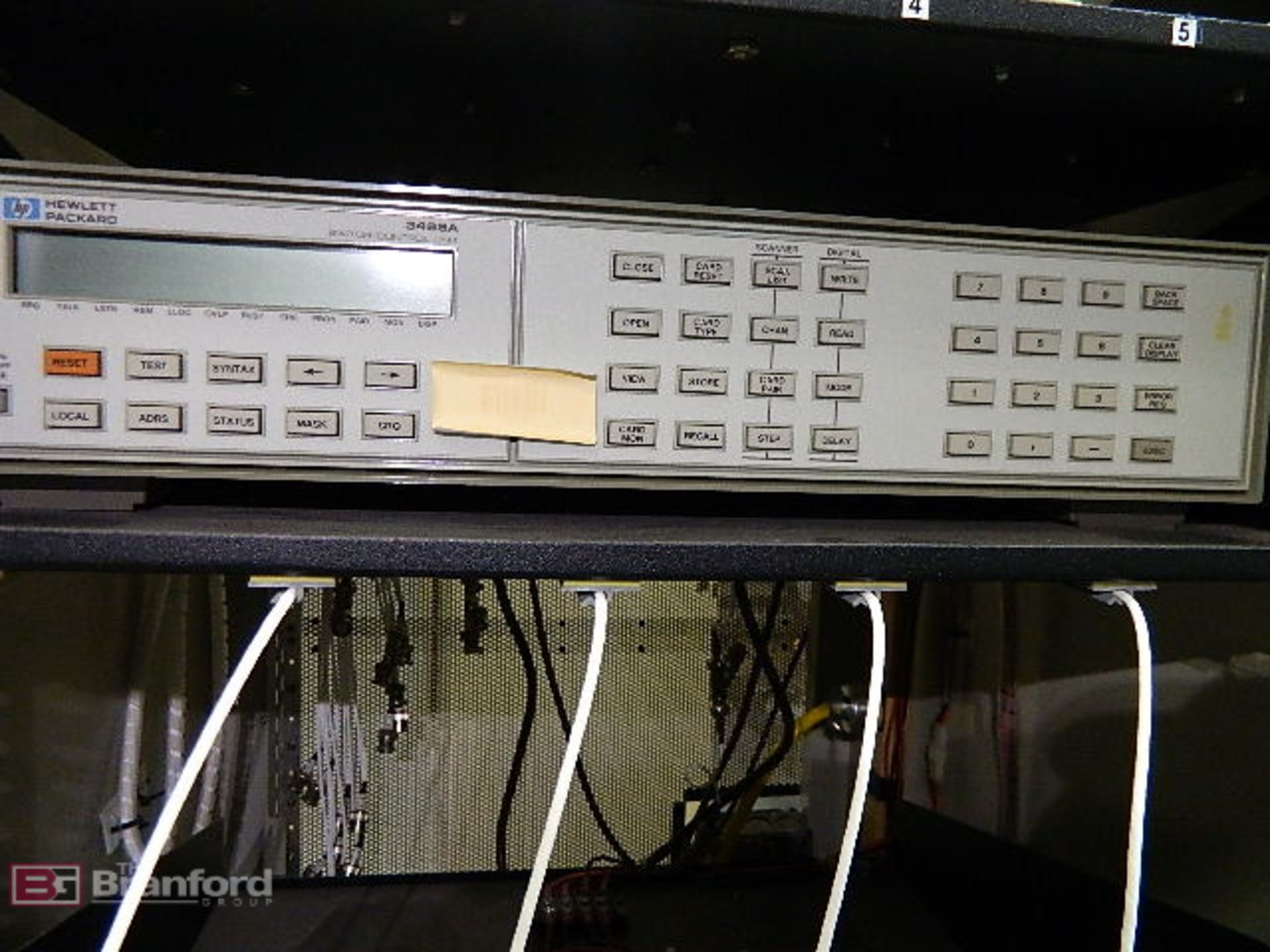Lot. (2) Test Racks w/ (2) HP Frequency Counter - Image 7 of 9