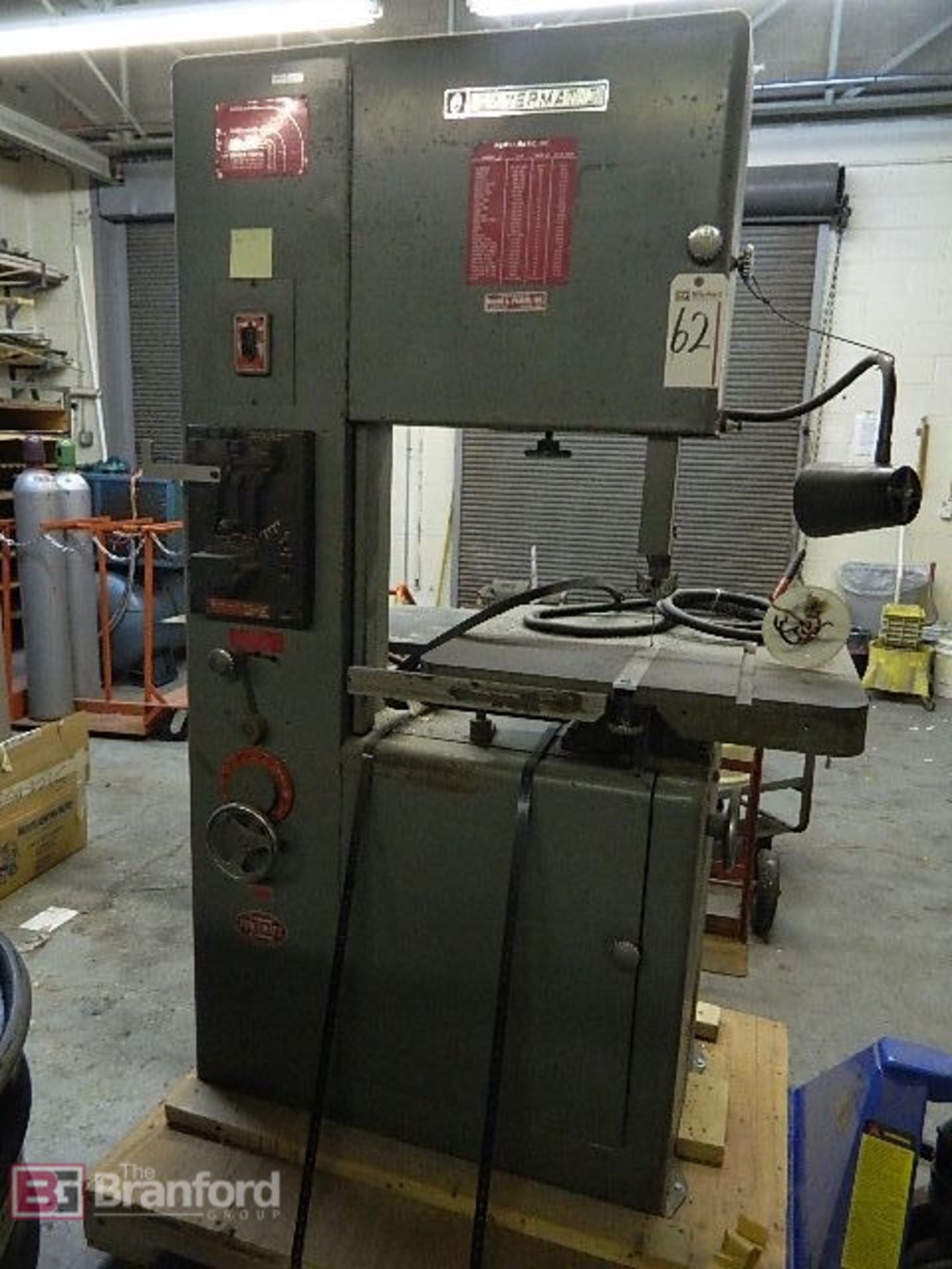 Powermatic Band Saw w/ Bladewelder - Image 4 of 6