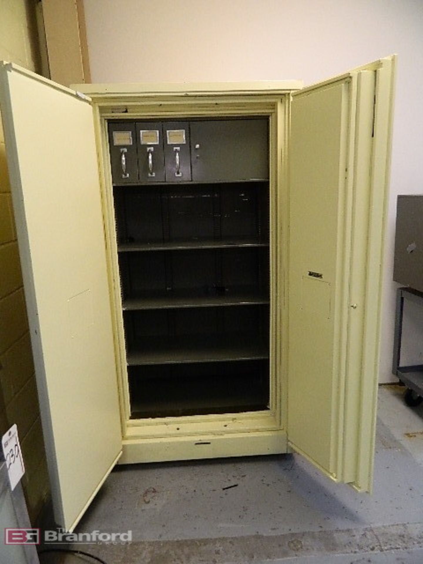 Remington Rand Safe 4-Shelf & Lock Box Inside - Image 2 of 3