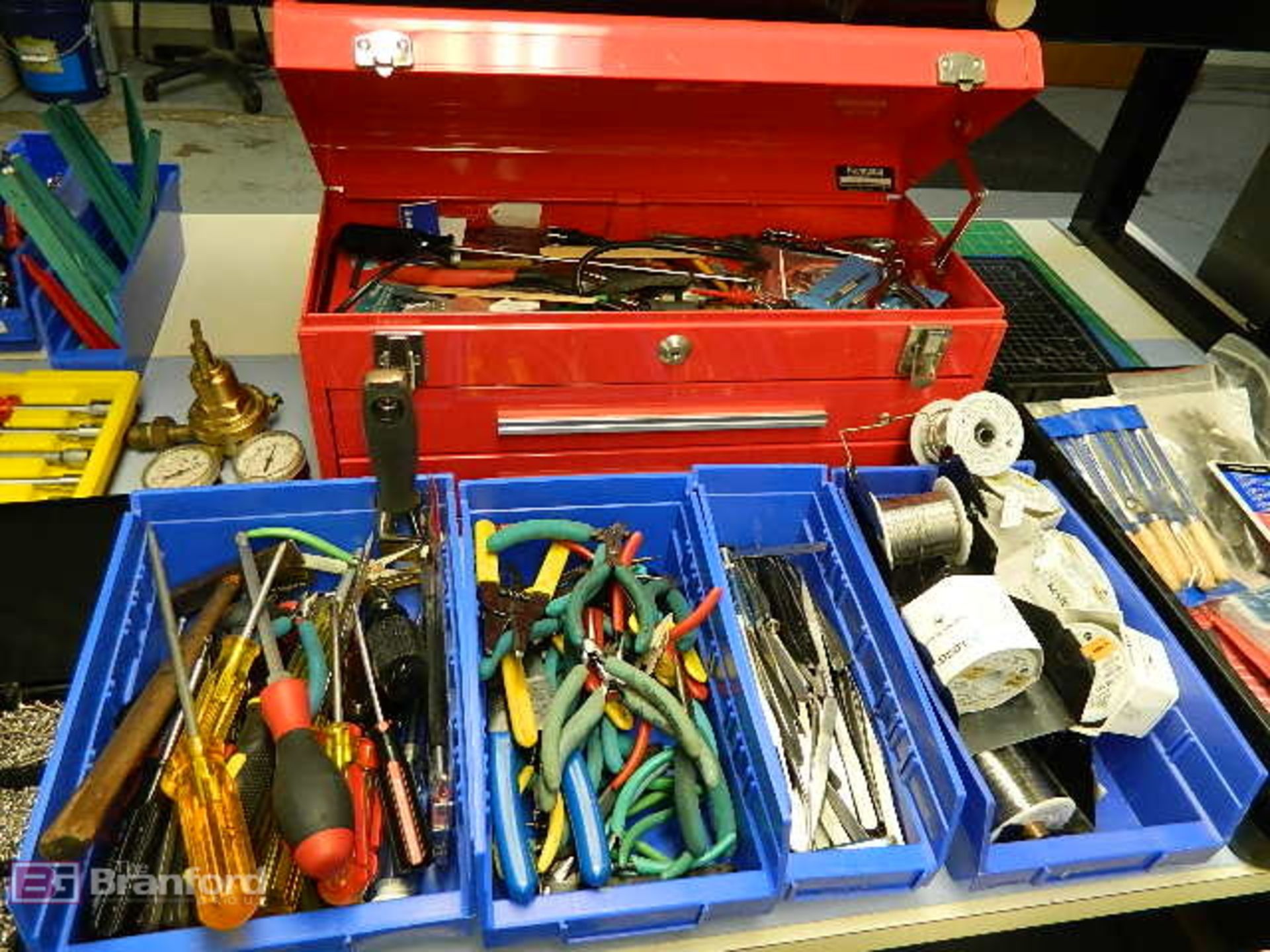 Tool Lot. Assorted Tools, Proto Tool Box - Image 3 of 7