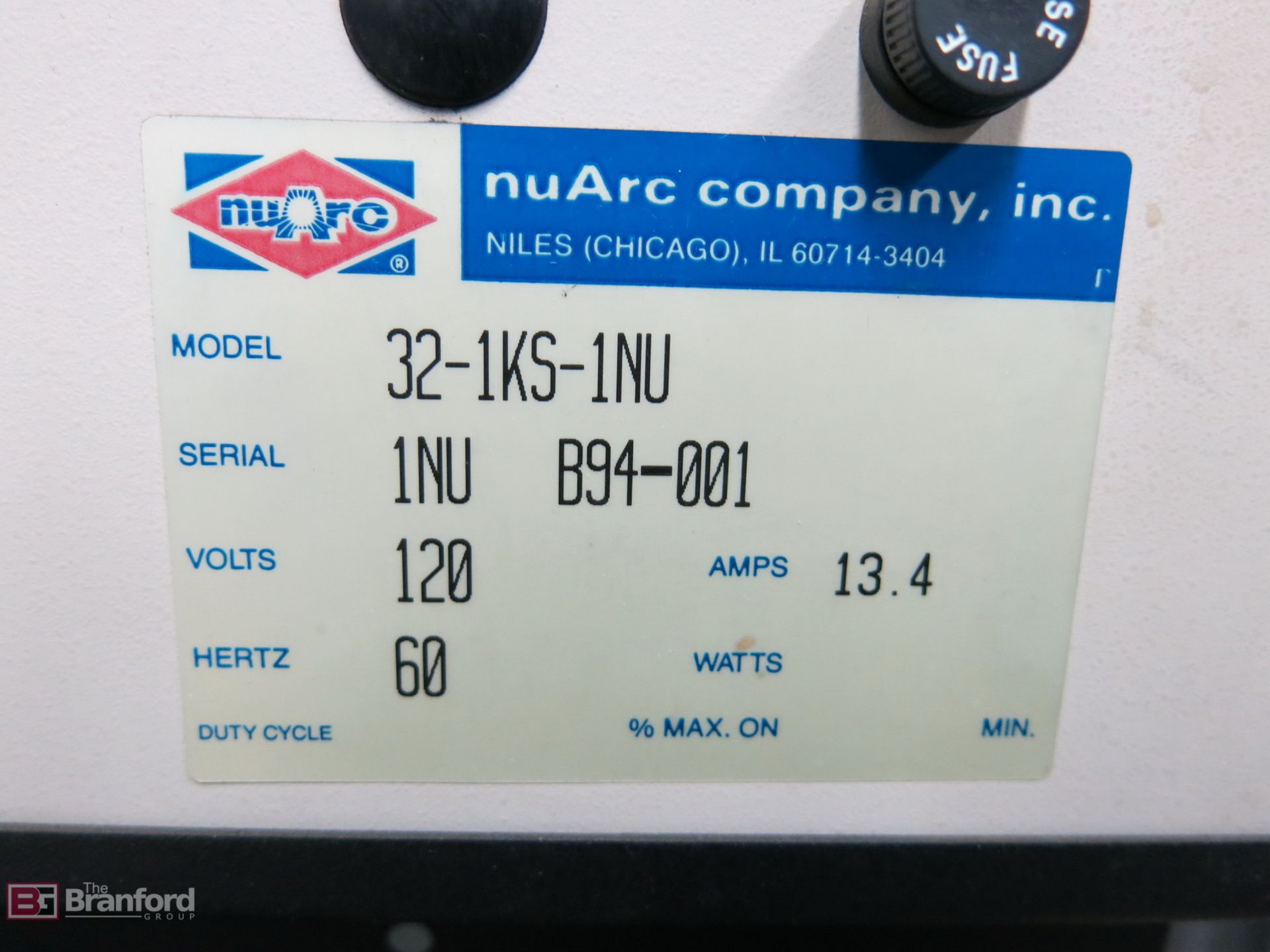 Nuarc Model 32-1KS Screen Print Exposure Machine - Image 2 of 3