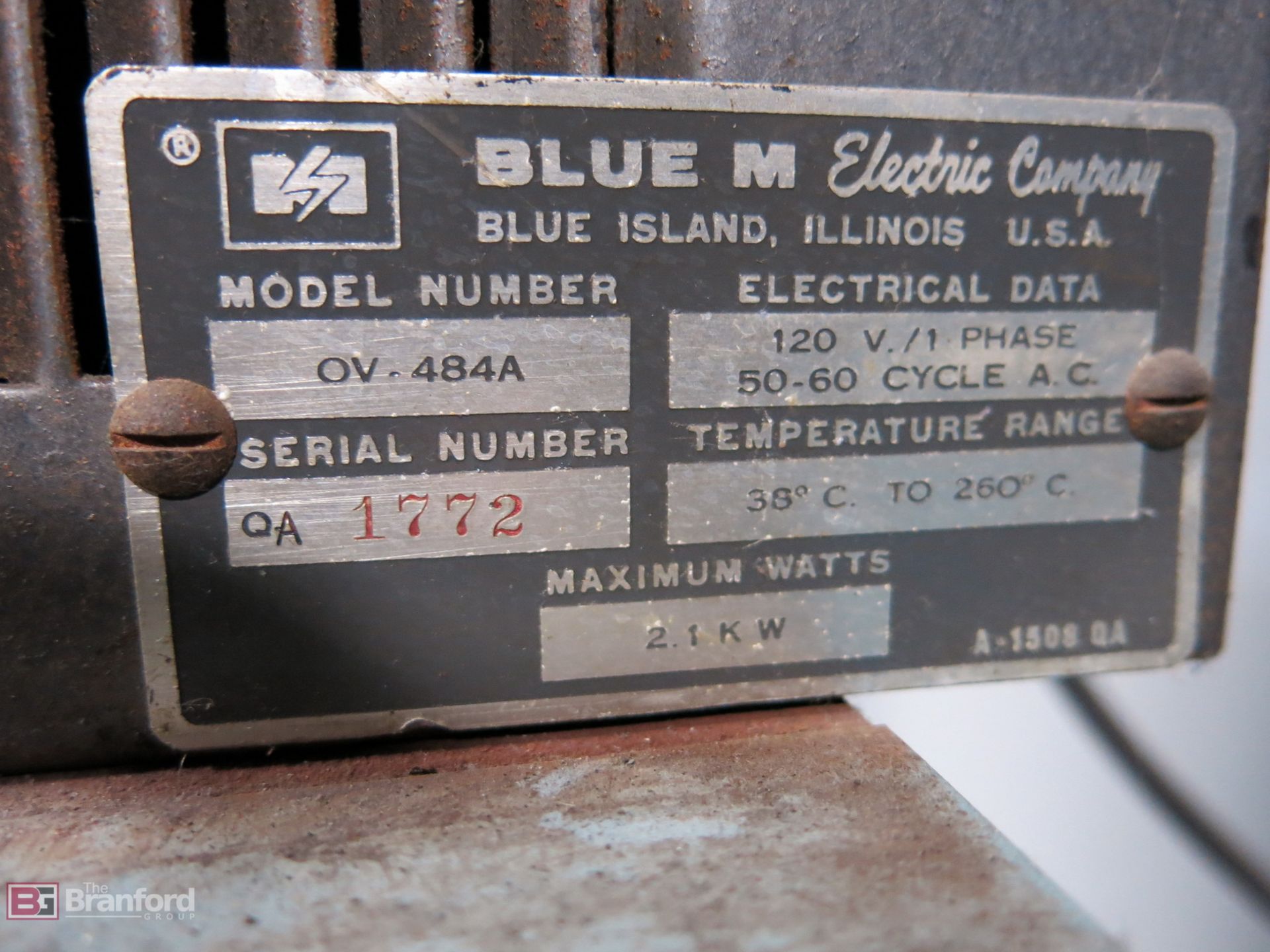 Blue M Oven Model OV-484A - Image 2 of 3