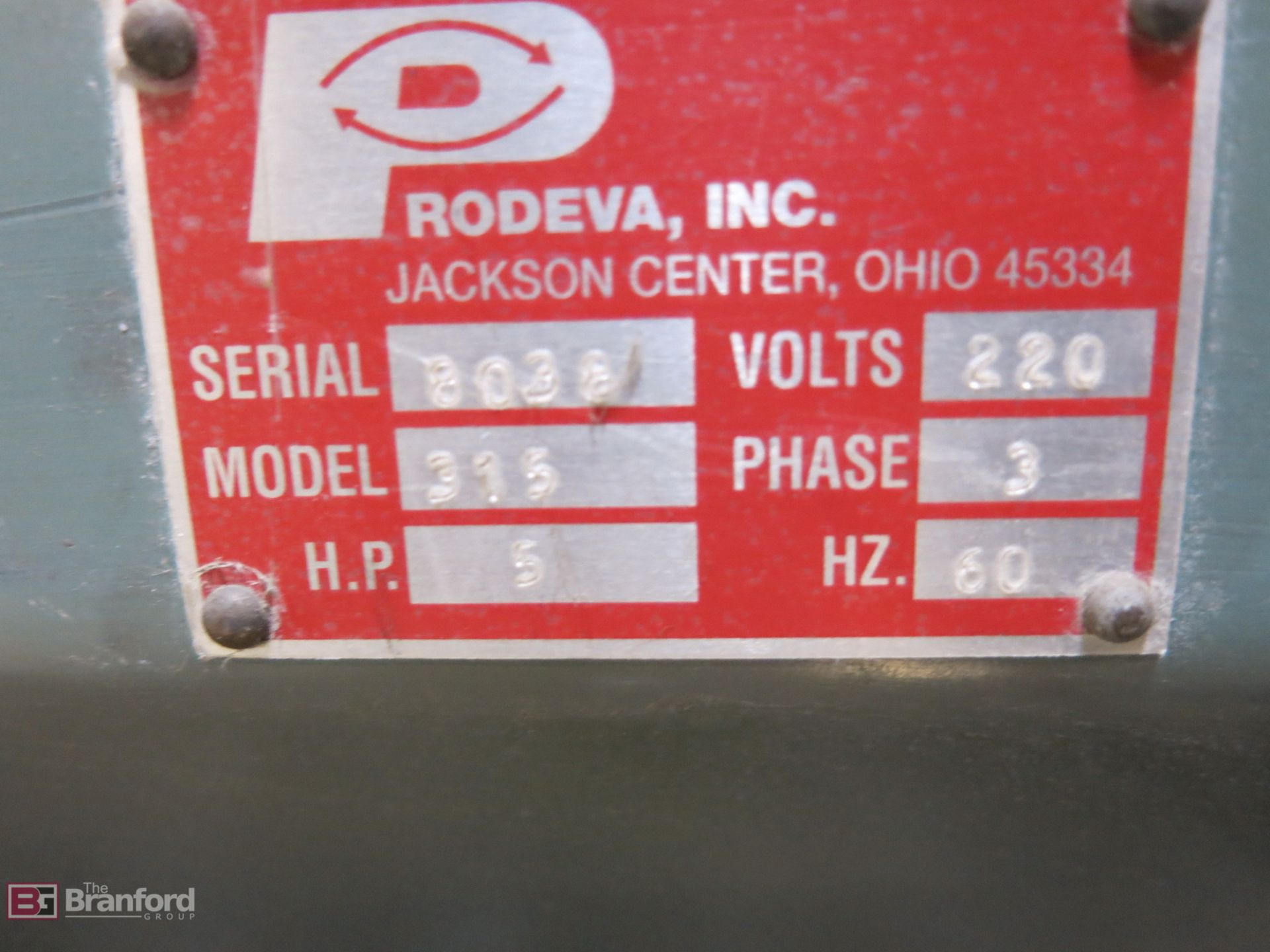Prodeva Model 315 5-HP Glass Crusher - Image 2 of 3