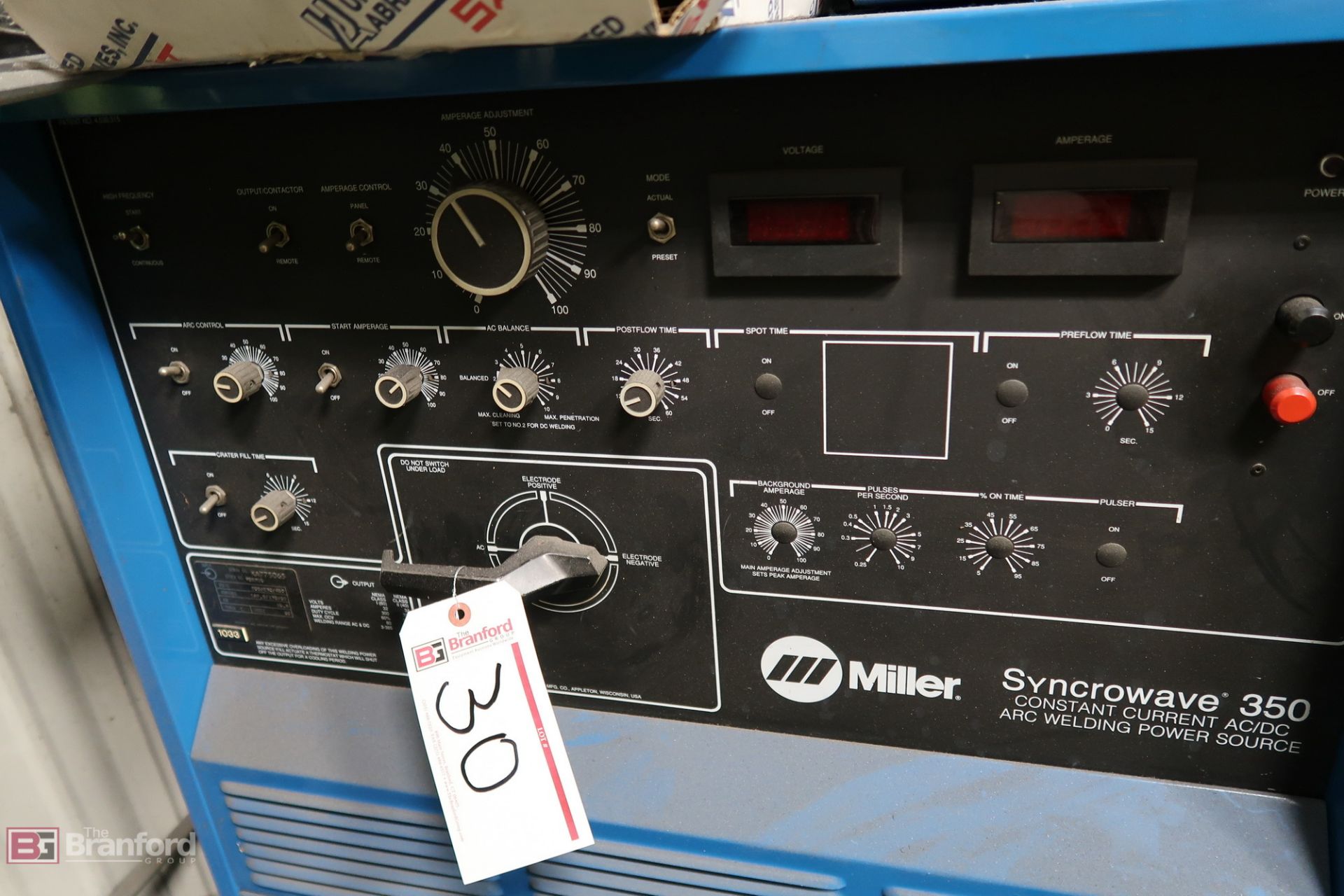 Miller Syncrowave 350 Welder - Image 2 of 6