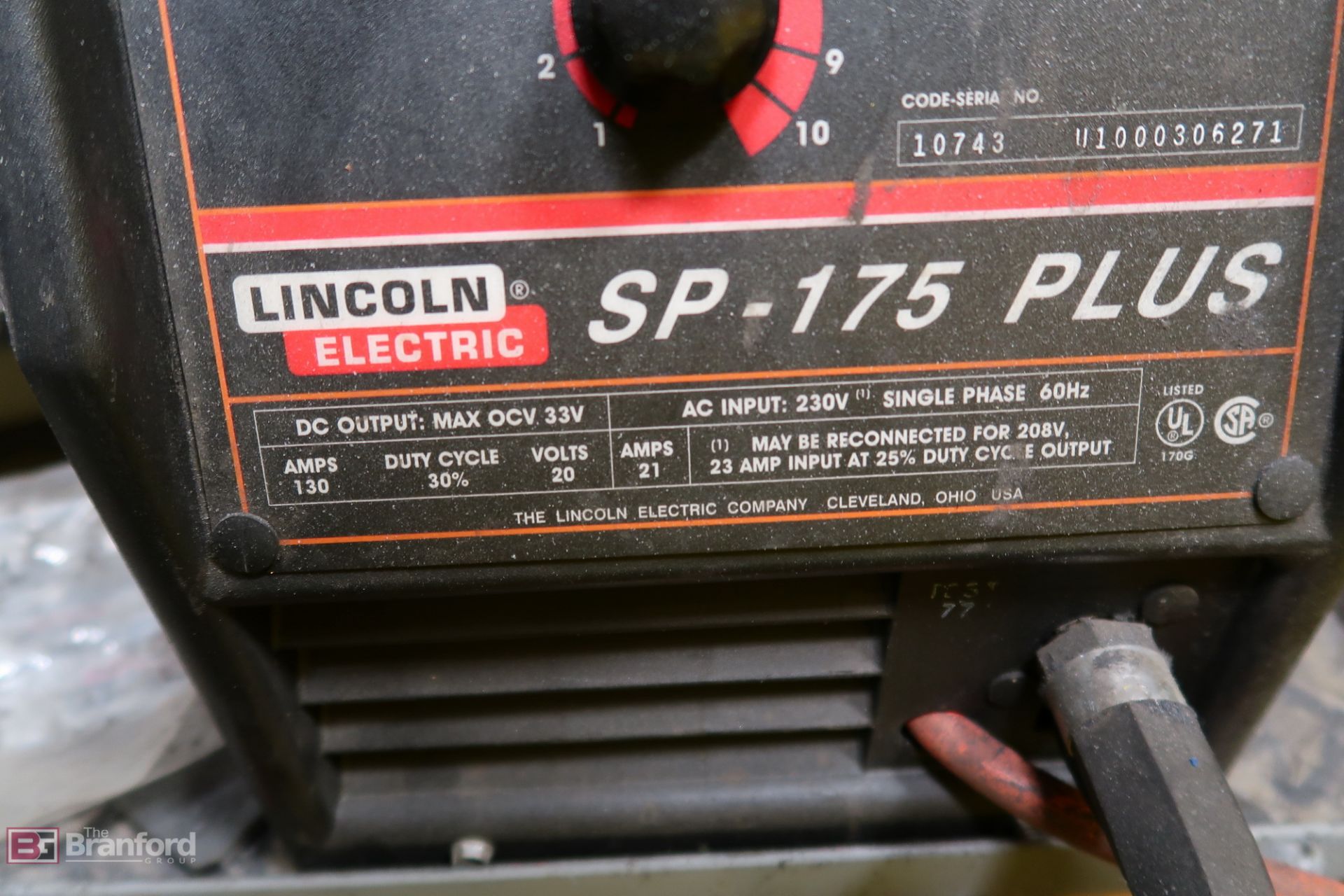 Lincoln SP-175 Plus Welder - Image 2 of 3