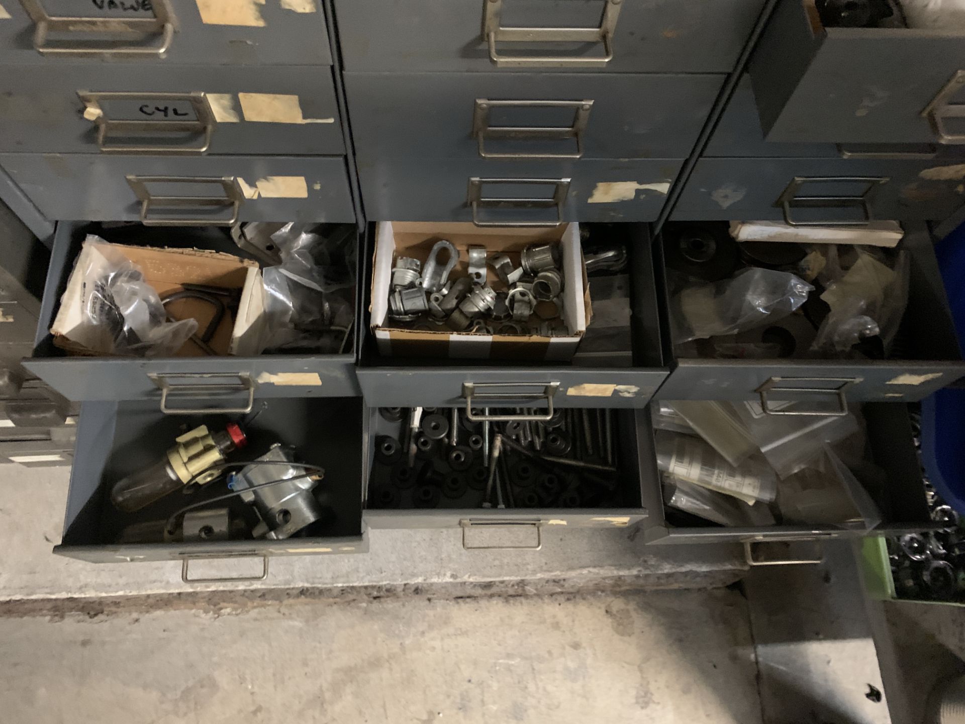 (2) Cabinets with Assorted Drawers with Contents - Image 3 of 6