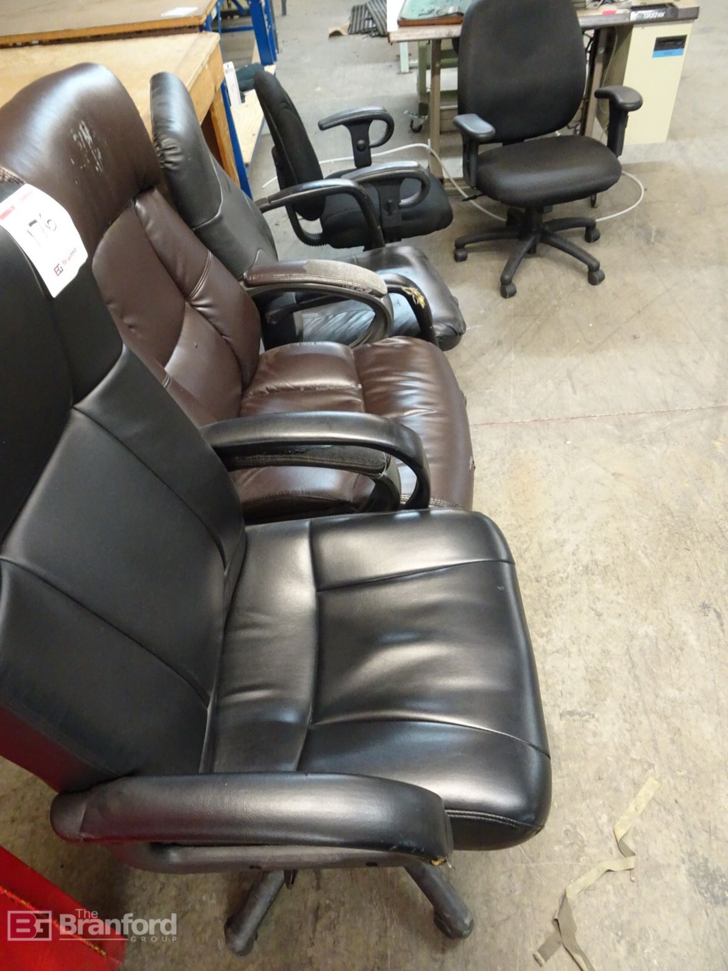 (5) Quality Office Chairs (3) Leather