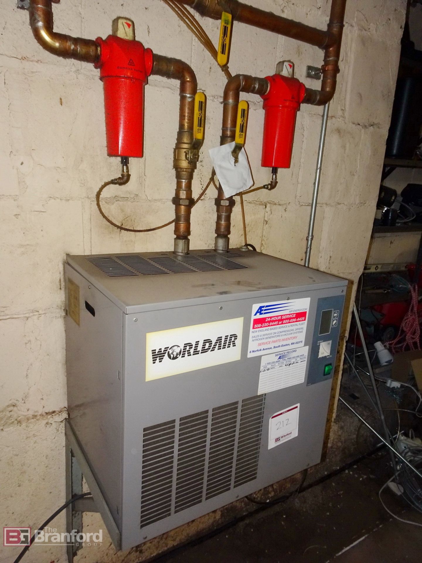 WorldAir Model WA0100C Type 775A Refrigerated Compressed Air Dryer - Image 2 of 3