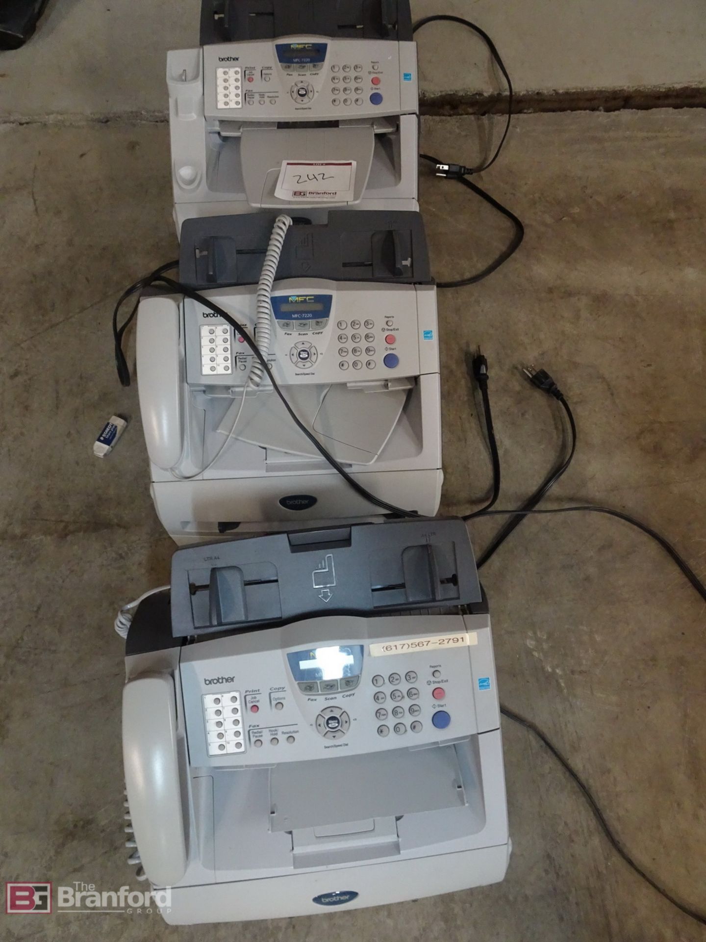 (3) Brother Fax/Printers MFC-7220 - Image 4 of 4