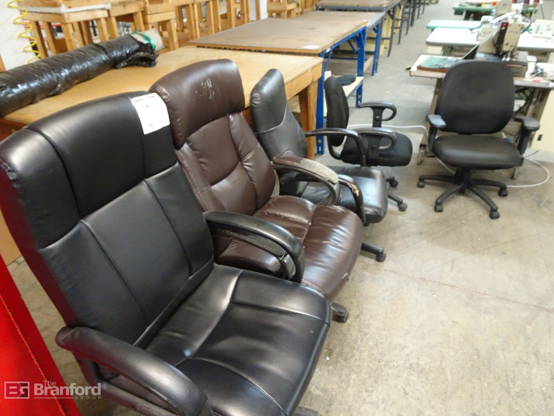 (5) Quality Office Chairs (3) Leather - Image 2 of 3