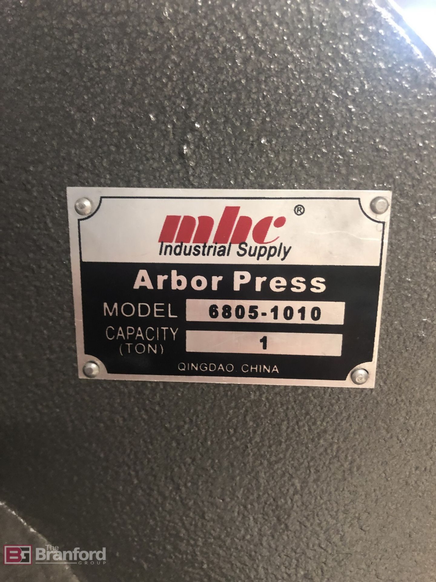 (4) MBC Industrial Supply Model 6805-1010 Arbor Presses - Image 2 of 4