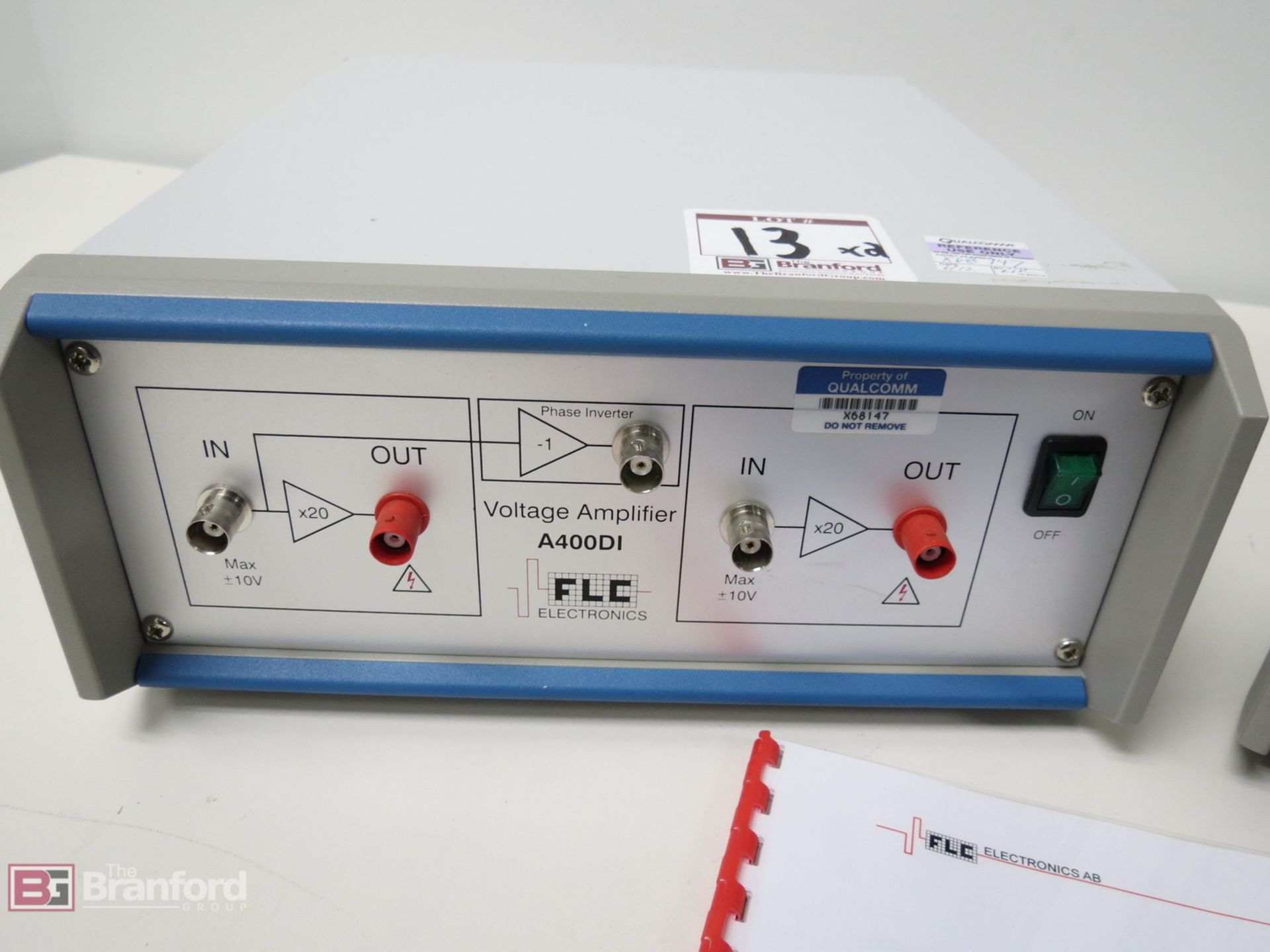(2) FLC Electronics F10AD Dual Channel Voltage Linear Amplifiers - Image 2 of 5