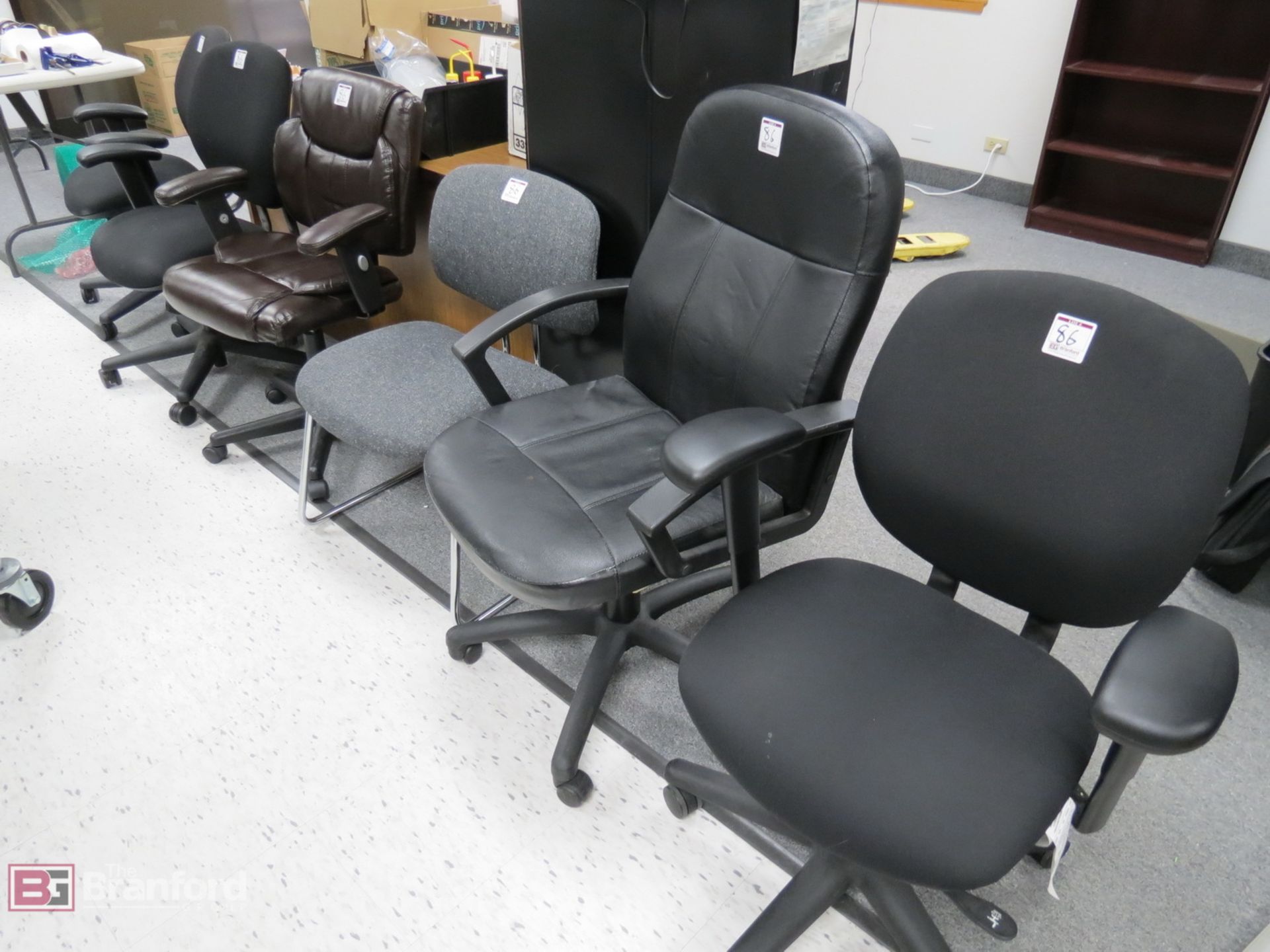 Lot of (6) Assorted Desk Chairs