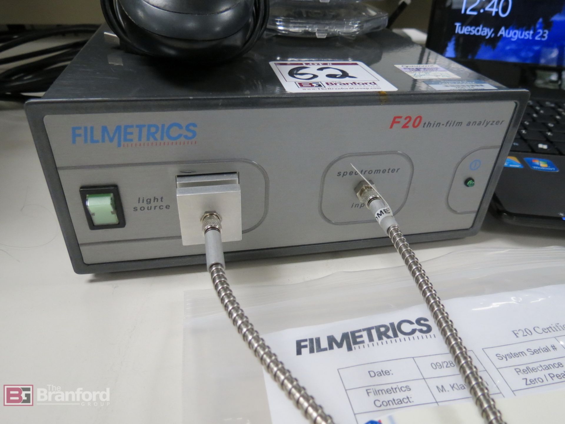 Filmatrics F20 Thin-Film Analyzer - Image 8 of 9