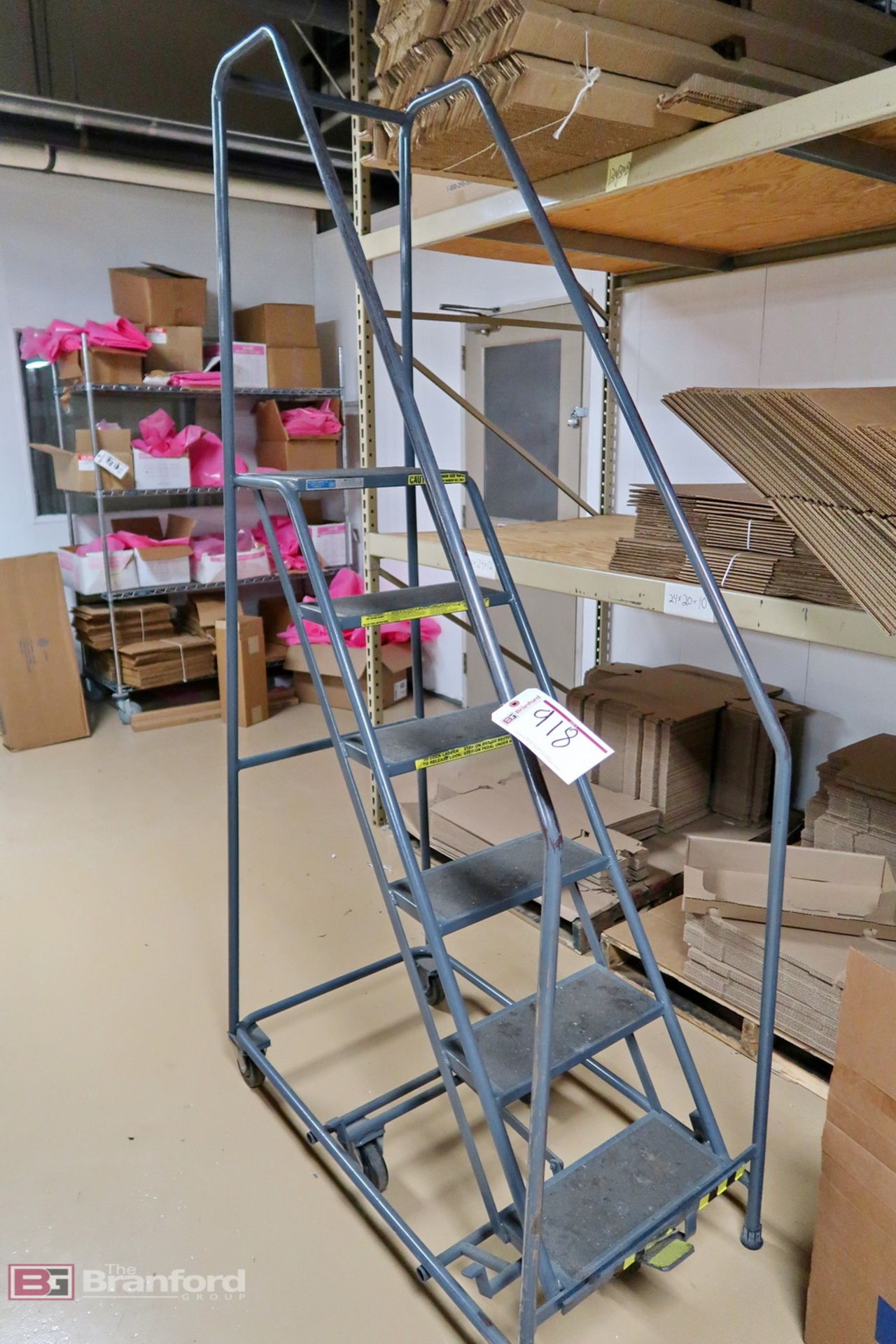 6-Step Rolling Safety Stairs