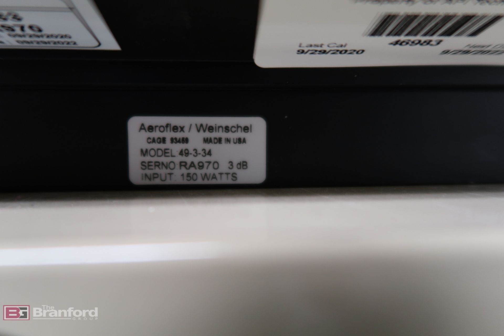 (2) Aeroflex Weinschel 49-3-34 attenautors - Image 2 of 2