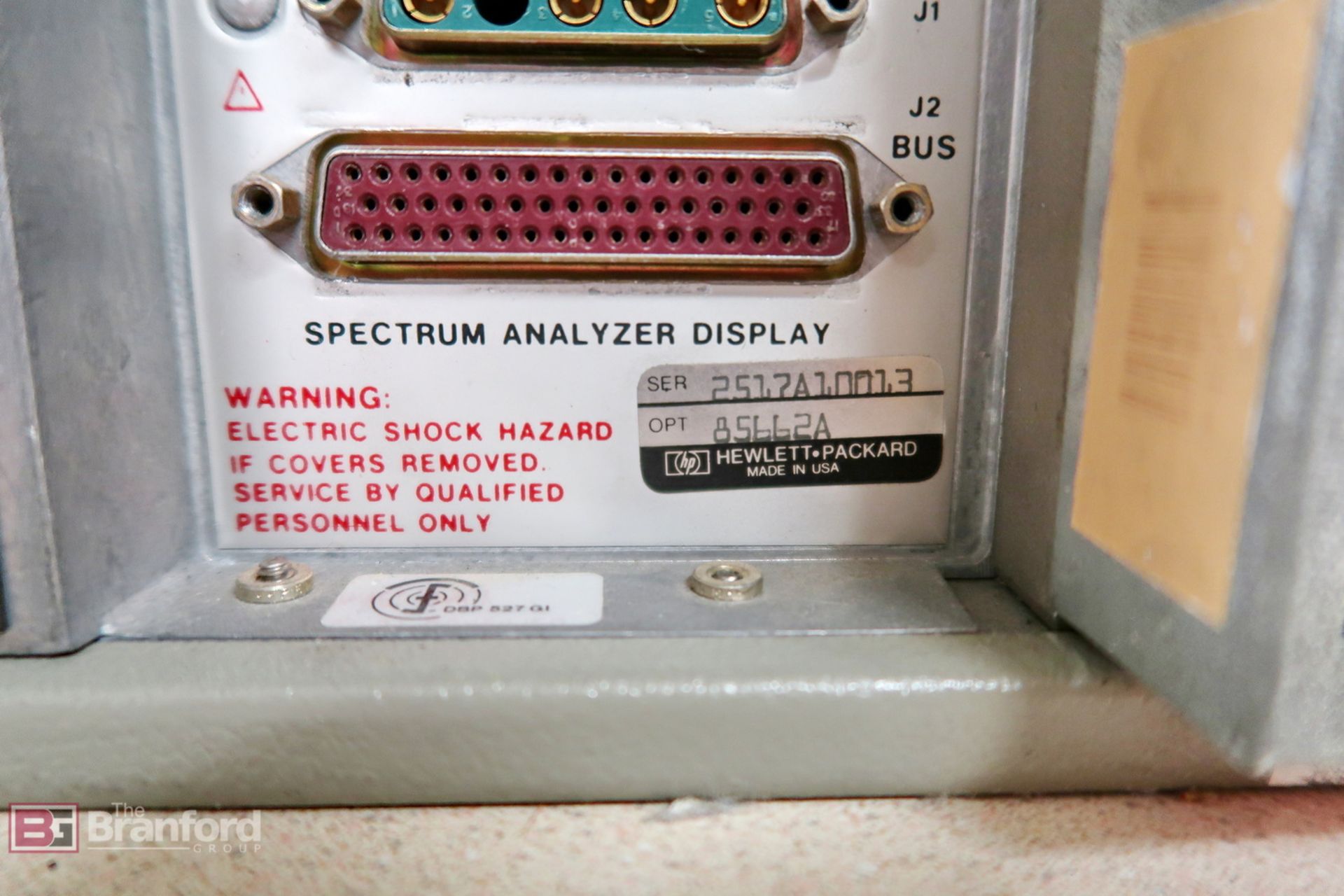 HP spectrum analyzer display - Image 3 of 3