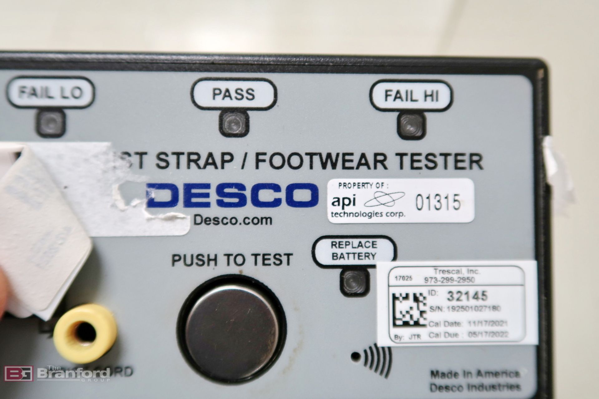 Desco wrist strap / footwear static tester - Image 2 of 2