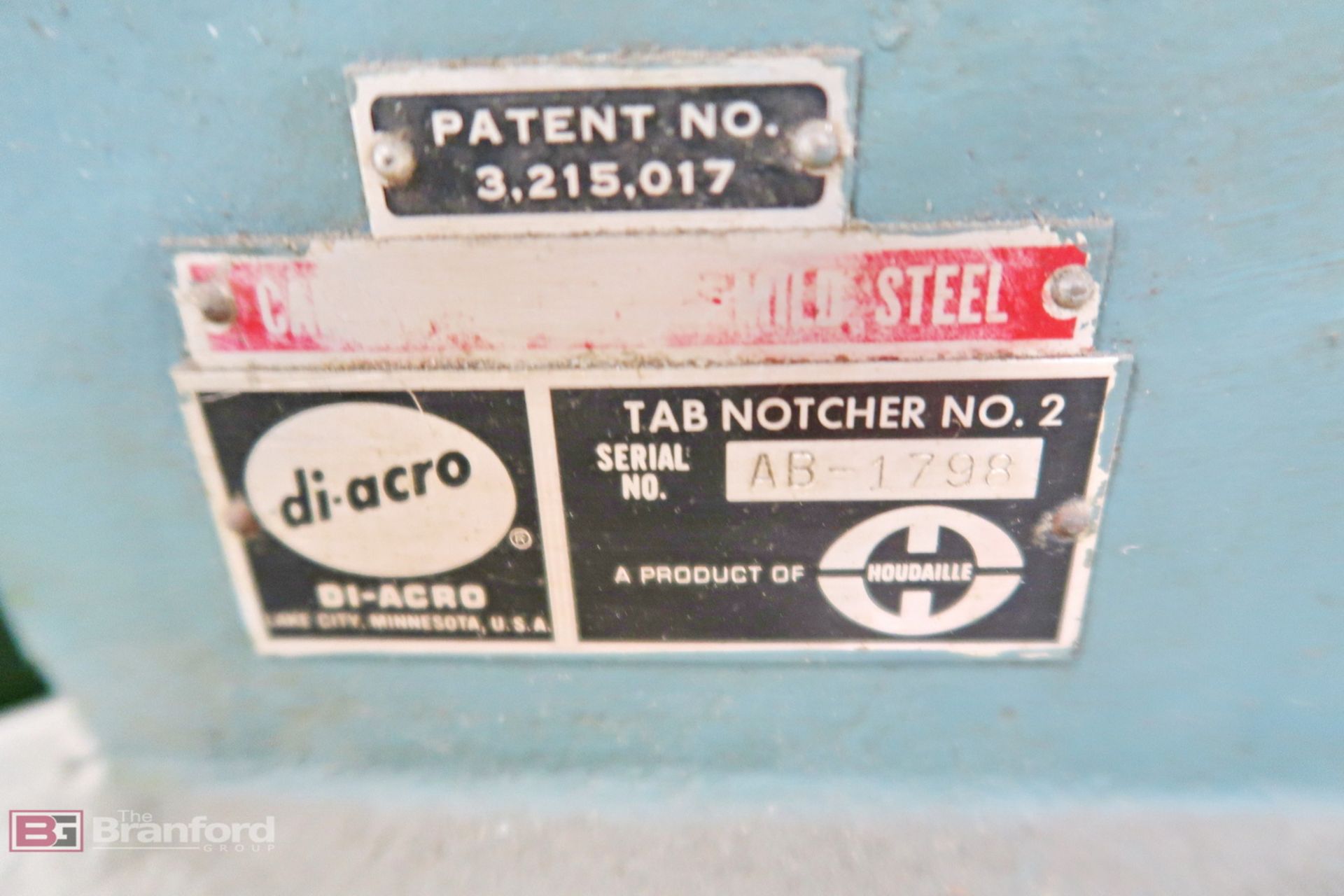 Di-Acro tab notcher no. 2 - Image 3 of 3