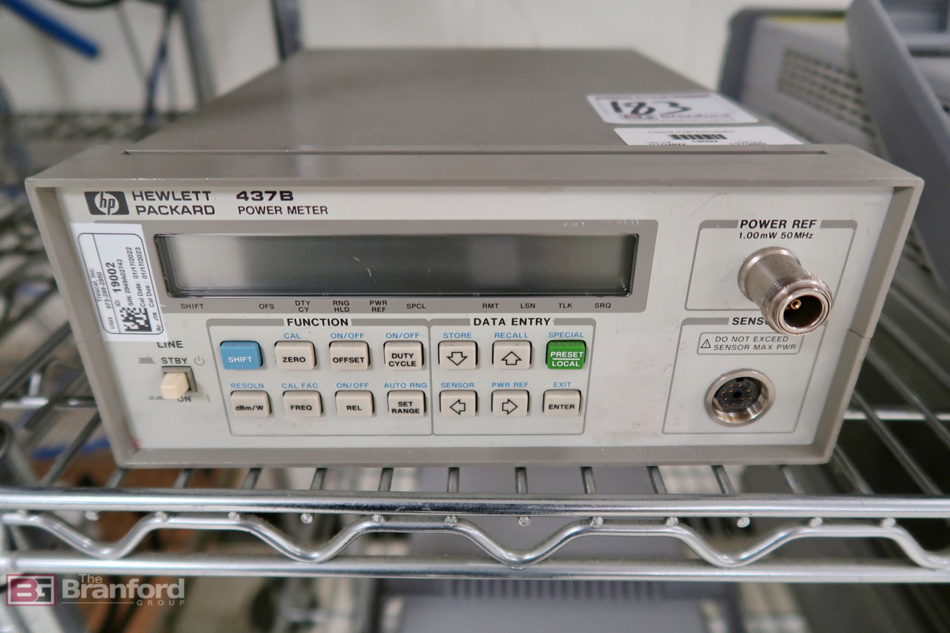 HP 437B power meter