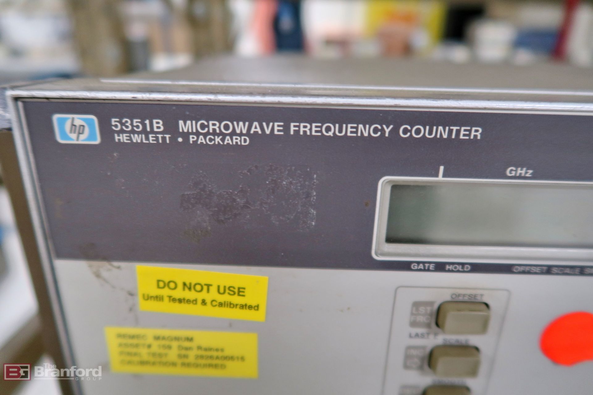 (2) HP 5351B microwave frequency counters - Image 2 of 2