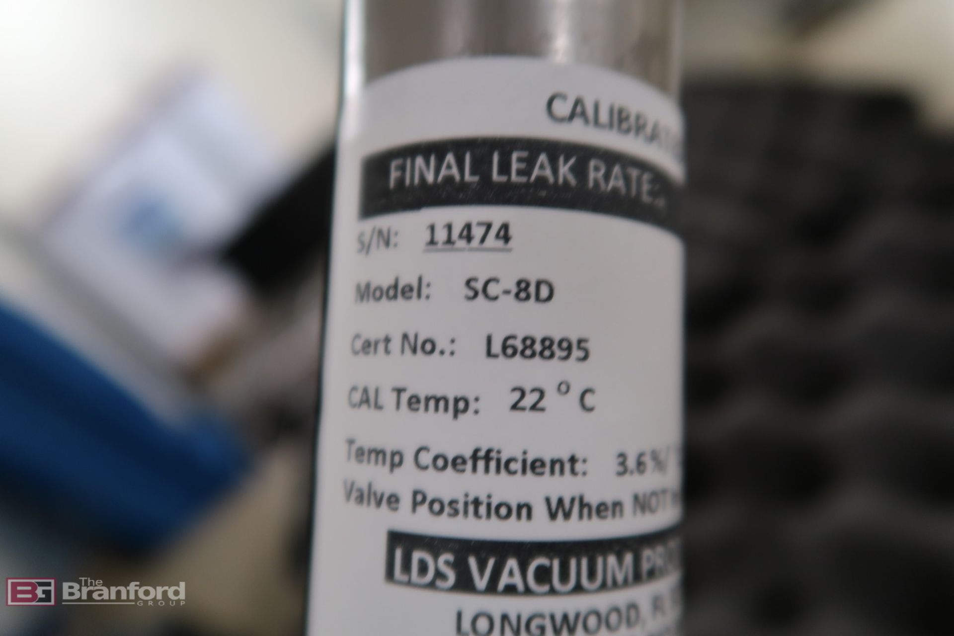 LDS SC-8D helium leak regulator - Image 2 of 2