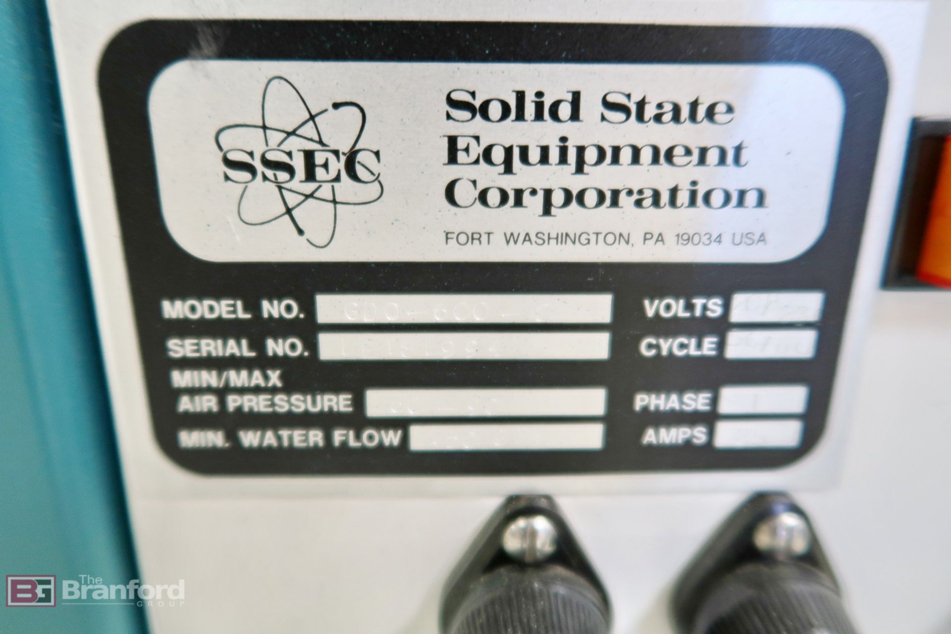 Solid State Equipment Corp (SSEC) GDO-600-2 - Image 5 of 10